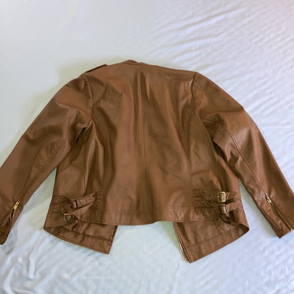 Lane Bryant Faux Leather Jacket - Picture 9 of 10